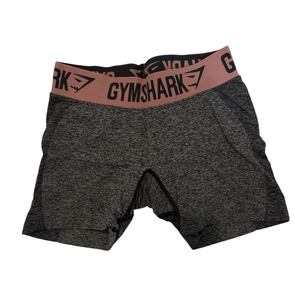 Gymshark Charcoal and Blush Workout Shorts